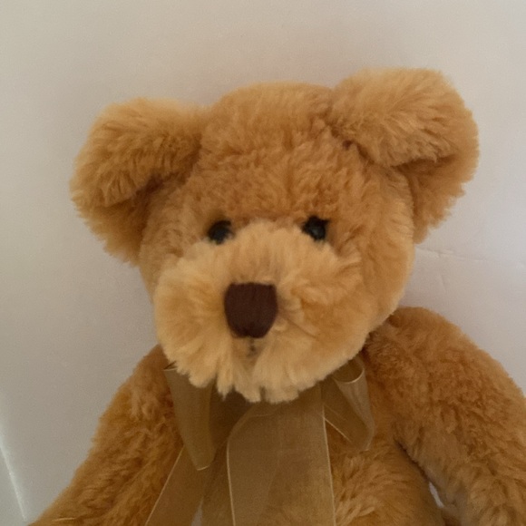 Vintage 2004 Christa Playful Plush Teddy Bear Plays Music 14” Smoke Free Home - Picture 2 of 7